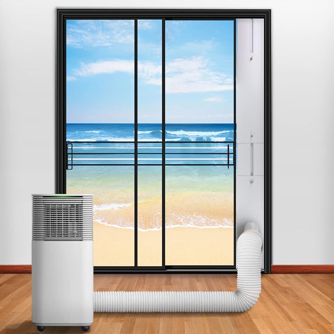 Portable Air Conditioner Window Kit with Coupler Adjustable Window Seal for AC Unit, alternate product view 5