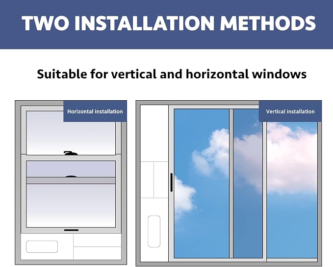Portable Air Conditioner Window Kit with Coupler Adjustable Window Seal for AC Unit, alternate product view 6