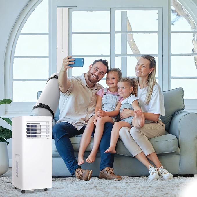 Portable Air Conditioner Window Unit Kit with Hose Universal Adjustable Seal Plate Vent Kit AC Hose Insulation Sleeve Fit