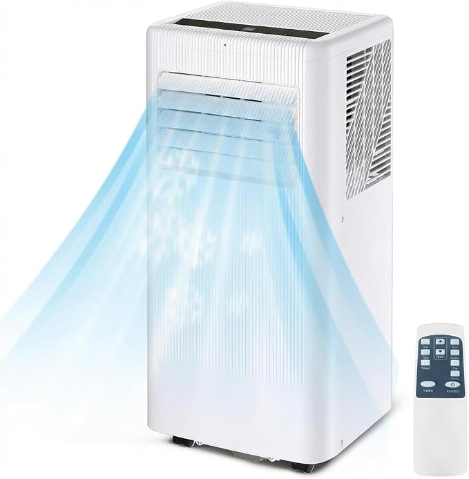Portable Air Conditioners, 10000 BTU Portable AC Unit, 3-in-1 Air Conditioner Portable with Cooling, Dehumidifier and Fan