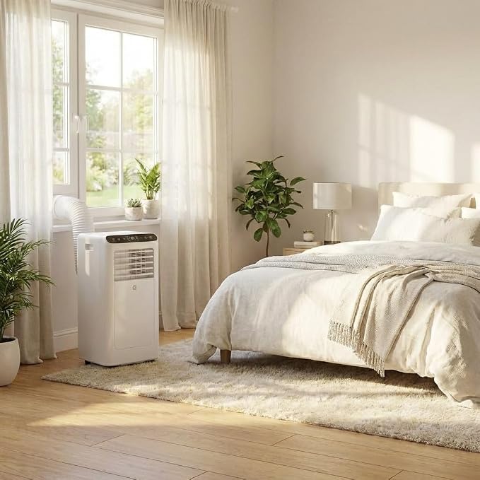 Portable Air Conditioners, 10000 BTU Portable AC Unit, 4-in-1 Air Conditioner Portable with Heat, Cooling, Dehumidifier and