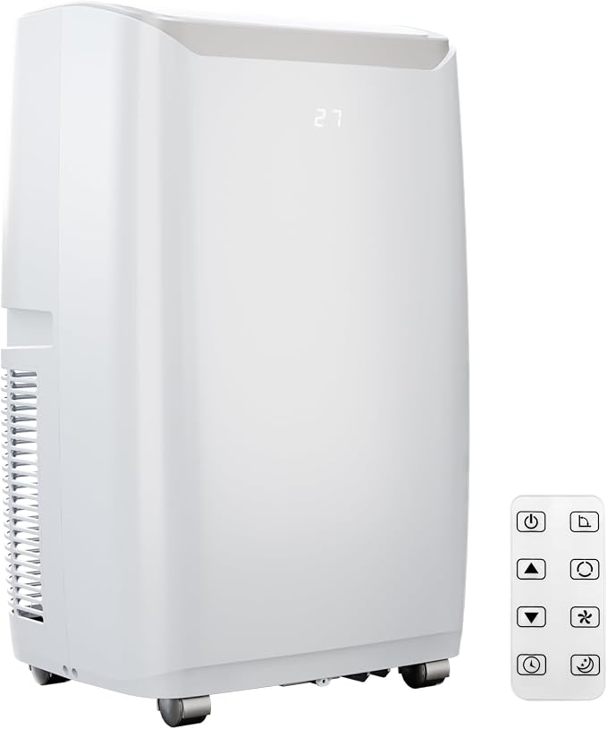 Portable Air Conditioners, 14000BTU Air Cooler with Drying, Fan, Sleep Mode,24H Timer Function, Remote Control, product image