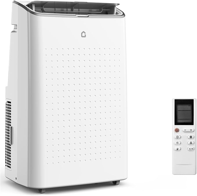 Portable Air Conditioners, 15,000 BTU Portable AC Unit up to 800 sq.ft with Fan & Dehumidifier, Remote Control, 24H, Window