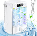 Portable Air Conditioners,1500 ML Portablel Air Cooler, 4 Wind Speeds& 2 Spray Modes Evaporative Air Cooler,Personal Cooling