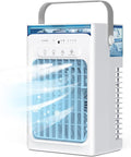 Portable Air Conditioners, 3-in-1 Portable AC Unit, Personal Mini Air Conditioner With 1000ml Water Tank, 2/4/6H Timer, USB