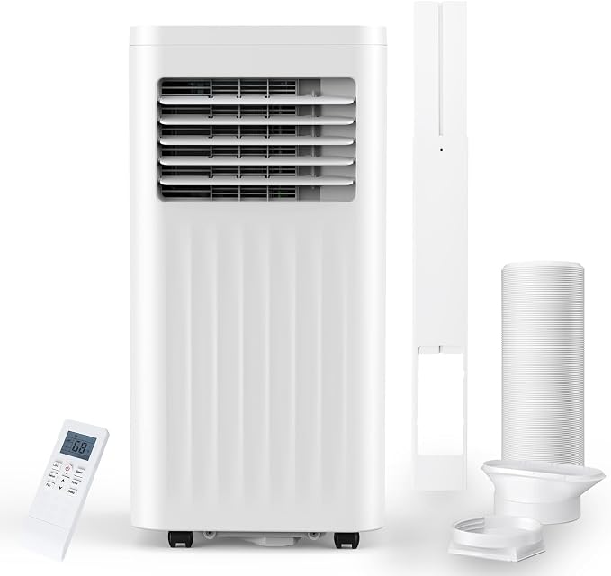 Portable Air Conditioners 8,000 BTU, Small Portable AC with Cooling, Fan, Dehumidifier Function, 24H Timer, product image