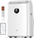 Portable Air Conditioners, 8000 BTU ASHRAE (5000 BTU DOE) Smart AC Unit for Bedroom with Drainage-free Cooling, 45dB Quiet