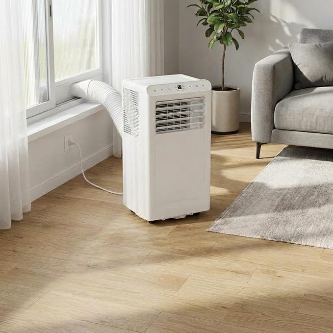 Portable Air Conditioners, 8000 BTU Portable AC Unit, 3-in-1 Air Conditioner Portable with Cooling, Dehumidifier and Fan