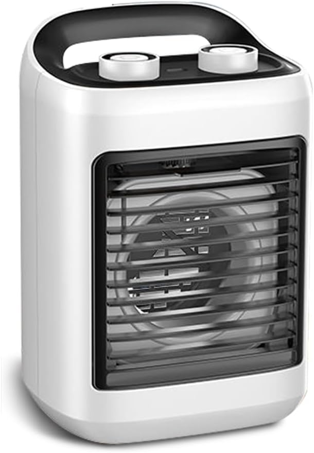 Portable Air Conditioners, Personal Evaporative Air Cooler with 6 Wind Speeds Small Air Conditioner Fan, Desktop Cooling Fan