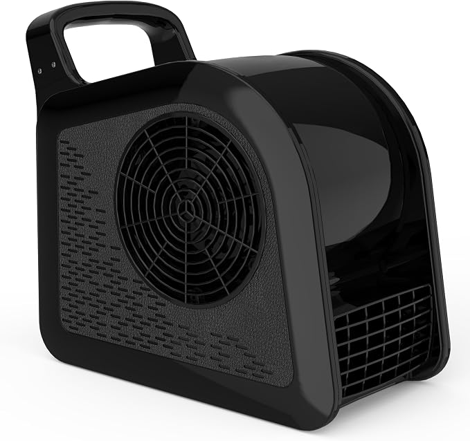 Portable Blower Fan for Home: High Velocity Floor Fans for Cooling and Drying - Air Mover with 185° Rotating for Bedroom
