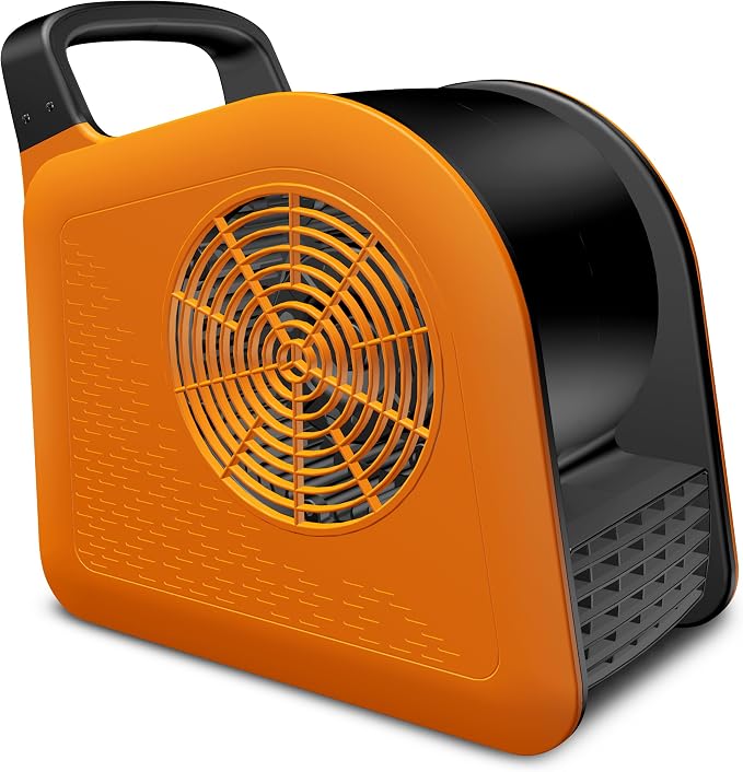 Portable Blower Fan for Home: High Velocity Floor Fans for Cooling and Drying - Air Mover with 185° Rotating for Bedroom
