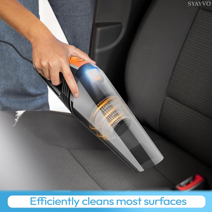 Portable Car Vacuum Cleaner - 8000PA/100W/DC12V Corded Vacuum Cleaner Handheld Vacuum with Attachments, alternate product