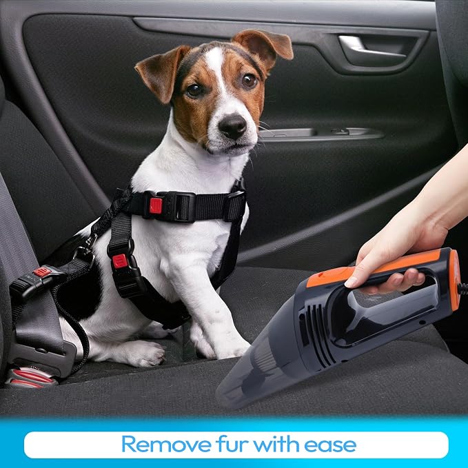 Portable Car Vacuum Cleaner - 8000PA/100W/DC12V Corded Vacuum Cleaner Handheld Vacuum with Attachments, alternate product