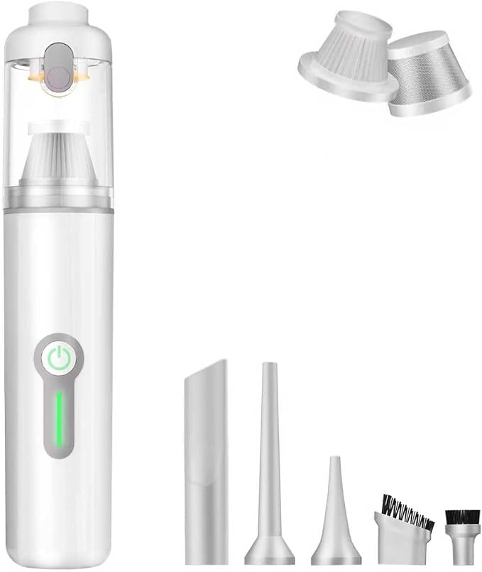 Portable Car Vacuum, Versatile 4-in-1 Vaccum, 20,000Pa Suction Power, 3 Sunction Modes, Lightweight, Up to 30 Min Runtime