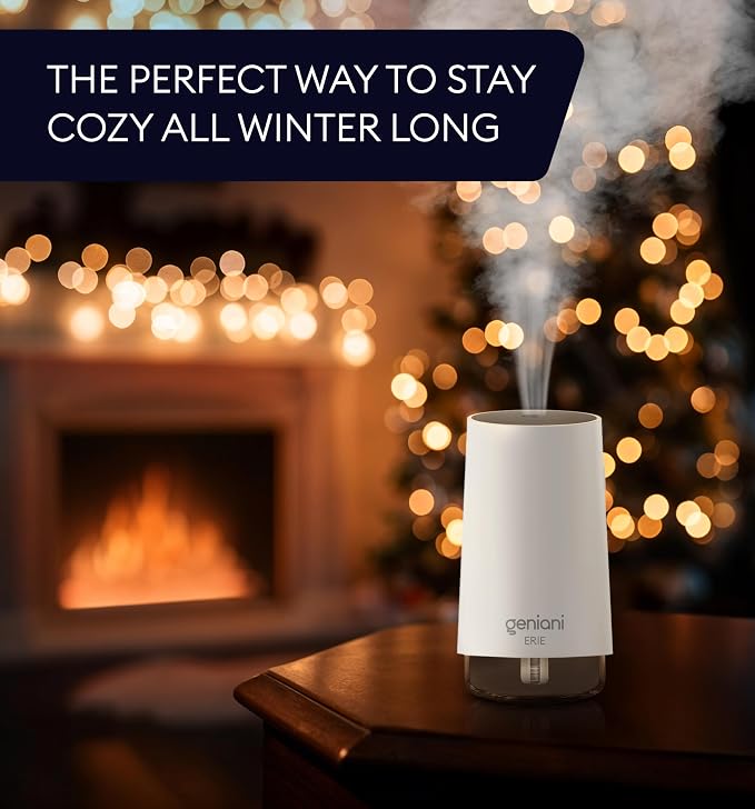 Portable Cool Mist Humidifiers for Bedroom & Office - Ultrasonic Humidifier for Home, Baby, Small Room with Auto Shut Off