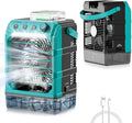 Portable Cooling Fan Compatible for Makita 18V Battery(No Battery) w/USB Input Powered, Outdoor Camping Fan w/Mist, Timing