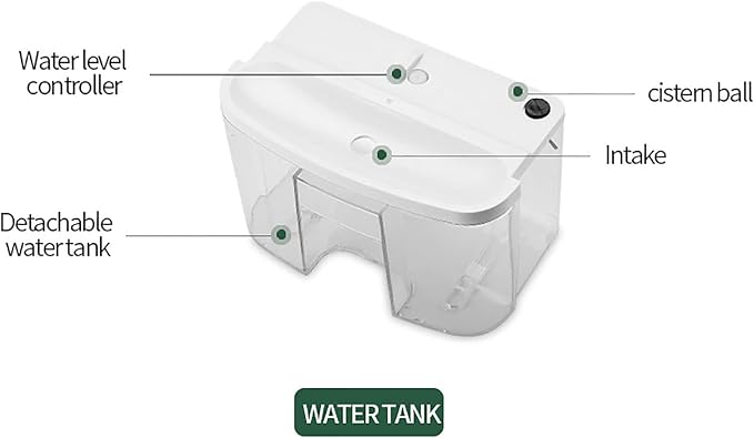 Portable Dehumidifier with Drain Hose 2.5L Water Tank, 2.5L Dehumidifier with Hose Moisture Absorber for Kitchen Bedroom