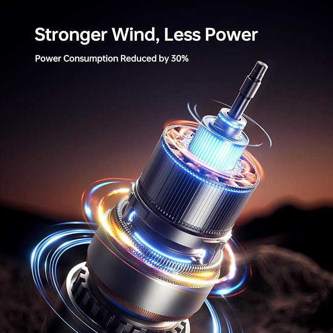 Portable Handheld Fan Ultra2, 9000mAh Max 25 Hrs, 5 IN 1, 100 Speed Turbo Fan Rechargeable 18W Power Bank with Flashlight