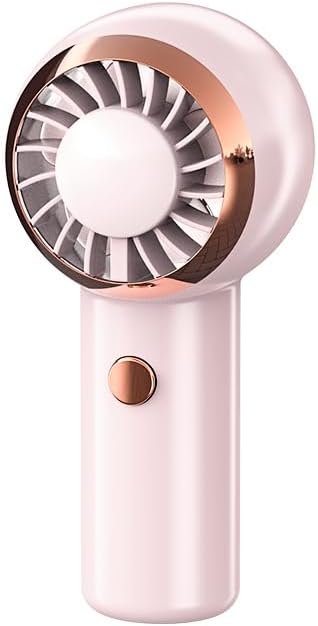 Portable Handheld Mini Fan, 3-Speed Settings with 16,900 RPM High-Speed Personal Fan, USB Rechargeable, Mini Fan with