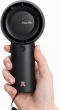 Portable Handheld Turbo Fan [18H Max Cooling Time], 6000mAh USB Rechargeable Personal Battery Operated Lash Small Pocket Fan