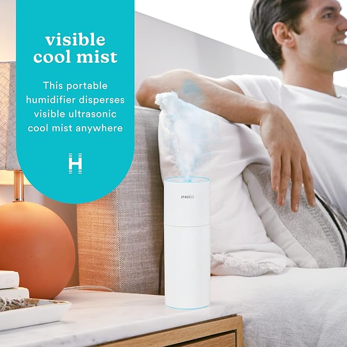 Portable Humidifier - Small Air Humidifiers for Bedroom, Plants, Office, Travel - Cool Mist Humidifiers, alternate product