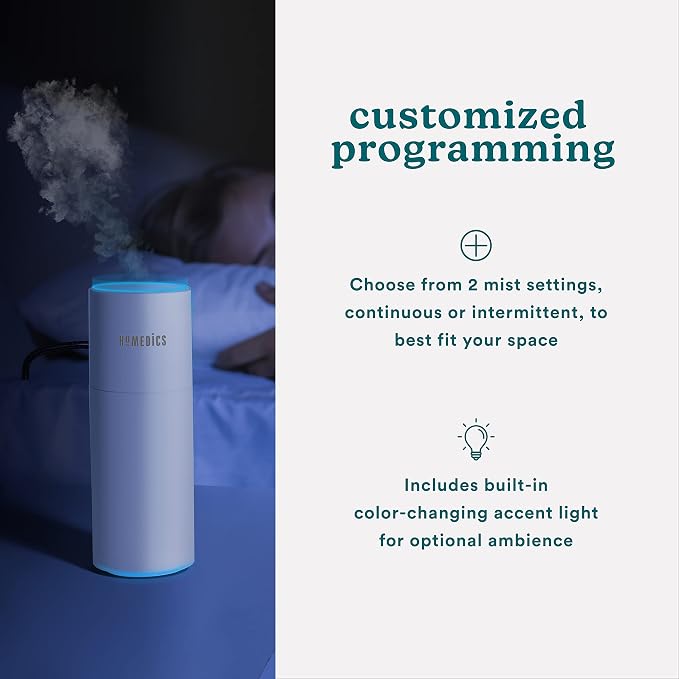 Portable Humidifier - Small Air Humidifiers for Bedroom, Plants, Office, Travel - Cool Mist Humidifiers, alternate product