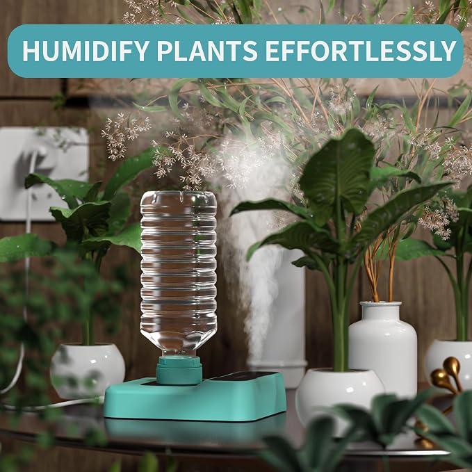Portable Humidifiers for Travel, Small Mini Humidifier with Auto Shut-Off, Nightlight and Storage Bag for Hotel, Bedroom or
