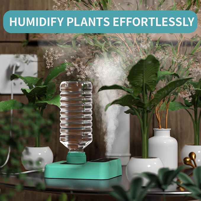 Portable Humidifiers for Travel, Small Mini Humidifier with Auto Shut-Off, Nightlight and Storage Bag for Hotel, Bedroom or