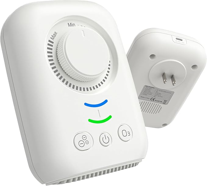 Portable Ionic Air Purifier,Plug-in&USB Air Ionizers for Home,Quite Filterless Ionizer Air Purifier Ozone for