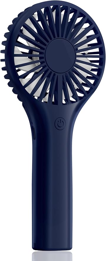 Portable Mini Fan - Powerful Personal Handheld Fan with 3 Speeds, Cute and Small, USB Rechargeable for