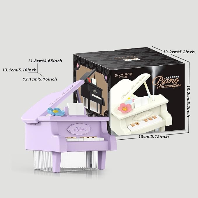 Portable Mini humidifie,350mL Cool Mist Humidifie,1200mAh Quiet for Home/Nursery/Office,Portable Mini Air