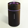 Portable Mini Humidifier, Colorful, Cool Mist, USB Powered. Perfect for Bedroom, Office & Car (Black), product image