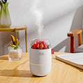 Portable Mini Humidifier, Small Cool Mist, Personal Desktop Humidifier for Baby Bedroom Travel Office Home,2 Mist Modes