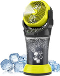 Portable Misting Fan with RGB Ambient Light- 2L Water Tank, 4 Speeds & Spray Mist Fan, 30000mAh Rechargeable Misting Fans for