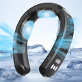 Portable Neck Air Conditioner Fan,Bladeless Fans,Long Endurance Limited Version Portable Neck Fan with LED Rechargeable