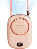 Portable Neck Fan, Mini Small Personal Handheld Fan USB Rechargeable 3 Speed for Girls Boys Woman Eyelash Travel Home Office