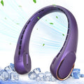 Portable Neck Fan, Neck Fans for Men, 4000 mAh Rechargeable Personal Fan,360° Hands Free Bladeless Fan, 3 Speeds Adjustable