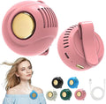 Portable Silent Mini Bladeless Electric Fan, 2026 New Mini USB Rechargeable 360° Rotatable Fan, 3-Speed Silent Mini Bladeless