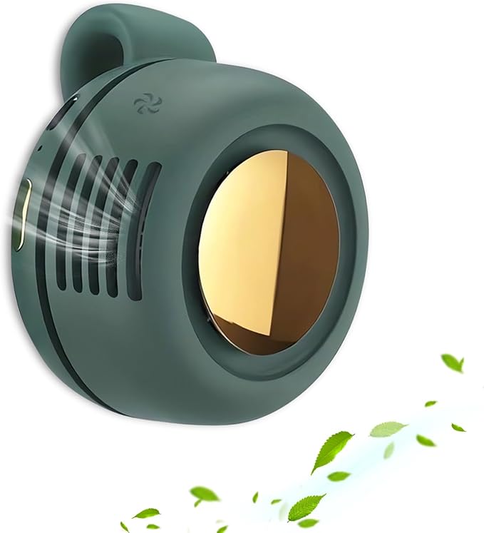 Portable Silent Mini Bladeless Fan Clip on, Portable Silent Mini Bladeless Electric Fan, For Outdoor & Travel & Office