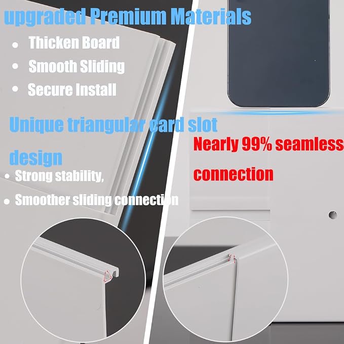 Portable Sliding Door Air Conditioner Kit, Adjustable AC Sliding Door Vent Kit 16.9 Inches - 90 Inches, with, alternate view