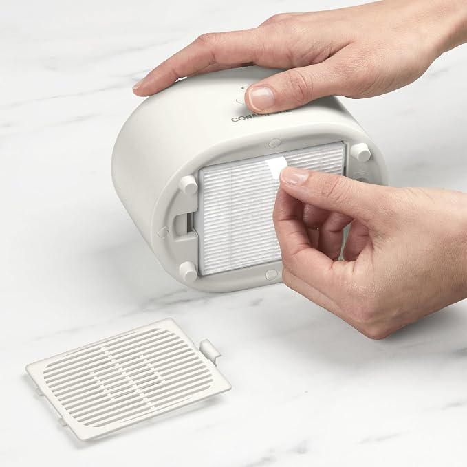Portable Small Air Purifier 2-Pack Replacement Filters for Model AP03, alternate product view 3