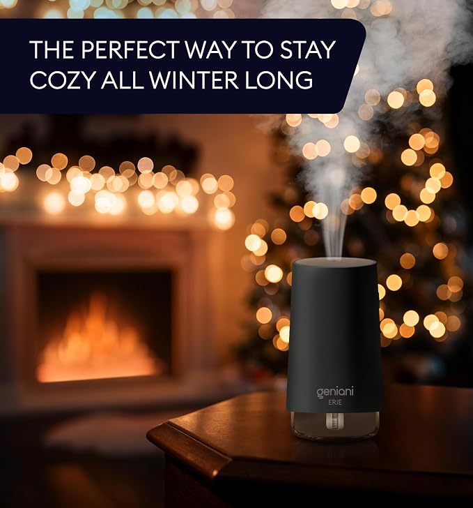 Portable Small Cool Mist Humidifier – USB Powered (Not Rechargeable), Compact Desktop Humidifier for Plants, Office