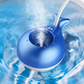 Portable Small Humidifier Dual Nozzle - Large Cool Mist Humidifiers Double Spray Ports, Water Shortage Protection