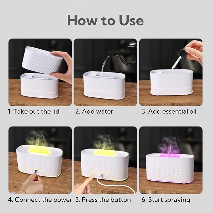 Portable Small Humidifier Dual Nozzle - Large Cool Mist Humidifiers Double Spray Ports, Water Shortage Protection