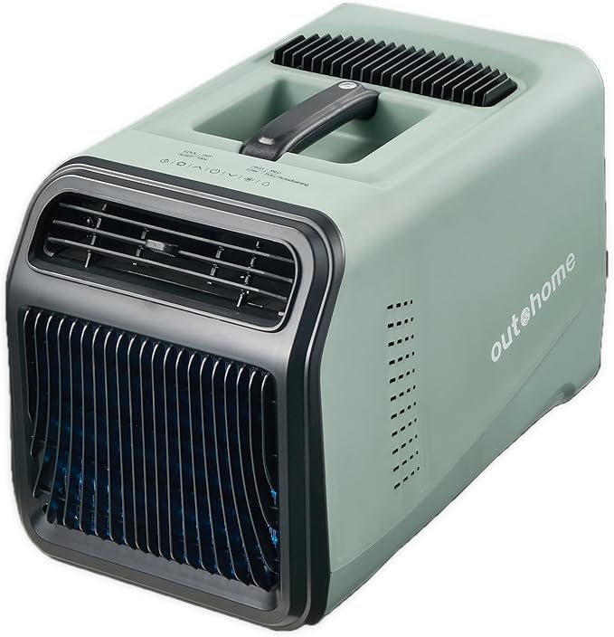 Portable Tent Air Conditioner, 5100 BTU AC110V Quiet 4-in-1 Free Standing Cooling Camping AC Unit for rooms up to 200 sq ft