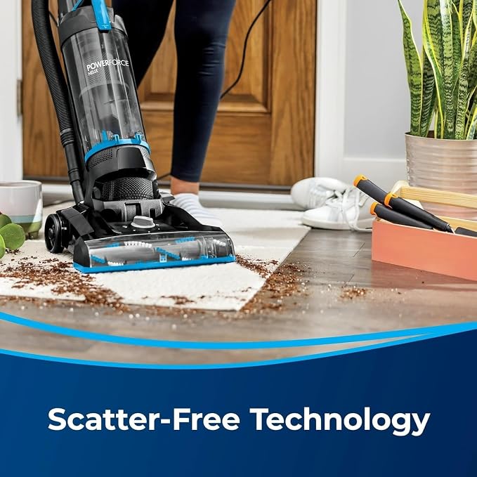 Power Force Helix Bagless Upright Vacuum, Powerful Suction for Pet Hair, Carpet, Tile & Hardwood, Cleaning, alternate view 4