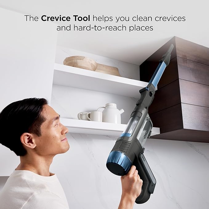PowerDetect Cordless Stick Vacuum, Powerful Suction, HEPA Filtration, Carpet & Hard Floor, Portable, Stick Vacuum for Pet