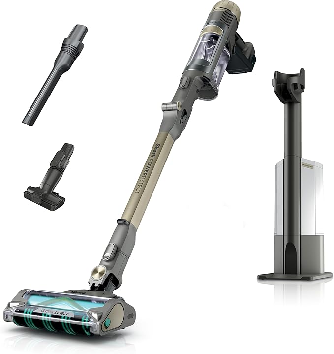 PowerDetect Pet Plus Clean & Empty Cordless Stick Vacuum & Auto-Empty System, Powerful Suction, HEPA Filtration, Carpet &