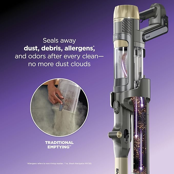 PowerDetect Pet Plus Clean & Empty Cordless Stick Vacuum & Auto-Empty System, Powerful Suction, HEPA Filtration, Carpet &