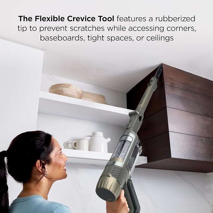 PowerDetect Pet Plus Clean & Empty Cordless Stick Vacuum & Auto-Empty System, Powerful Suction, HEPA Filtration, Carpet &